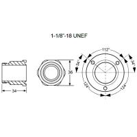 Фланцевый переходник Alco Controls OM0-CBB 805038